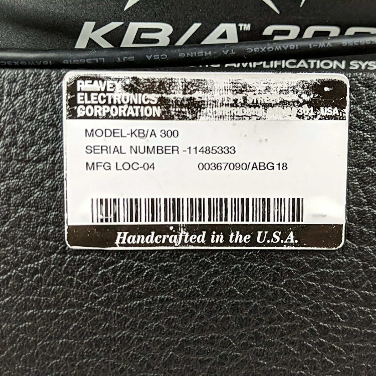 Peavey KB/A 300 Keyboard Combo Amplifier