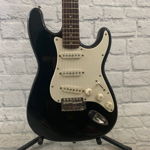 Unknown Strat-Style Electric Guitar - Black