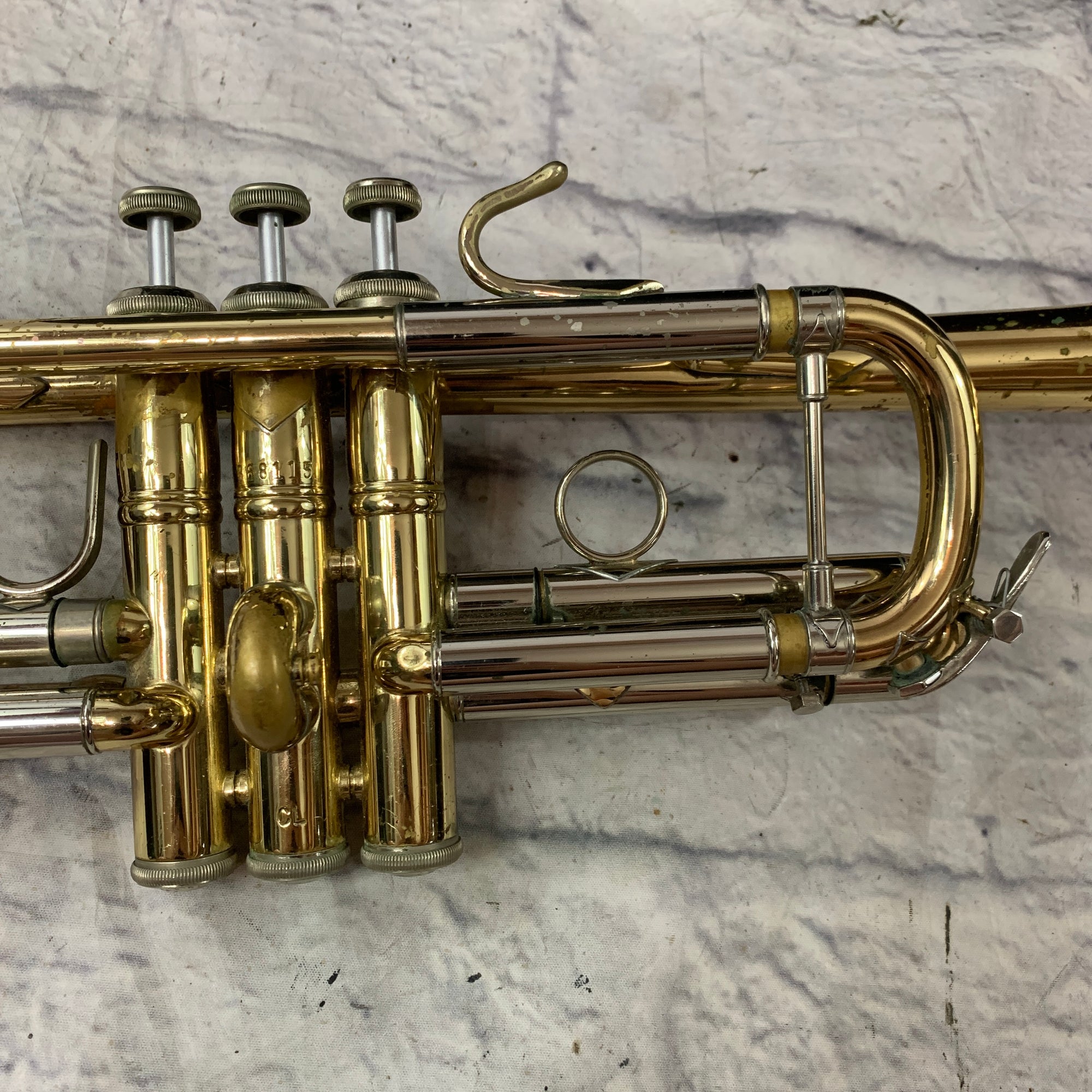 Bach Stradivarius Model 43 Silver Plated Trumpet w/ case