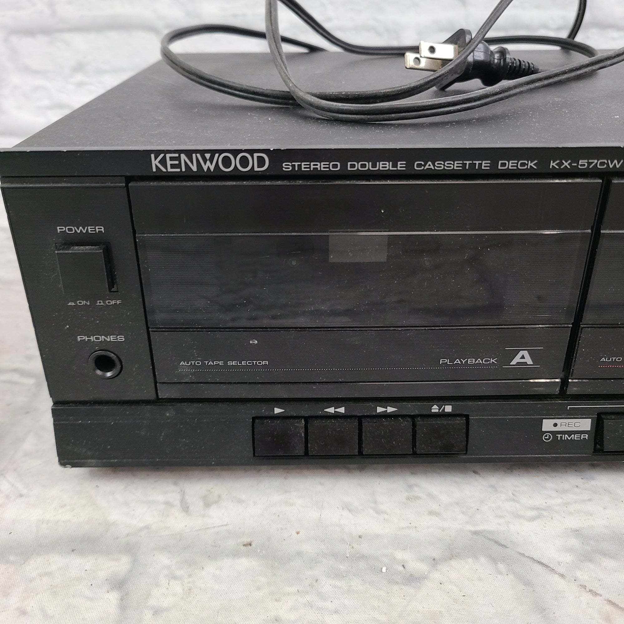 Kenwood KX 57CW Cassette Player