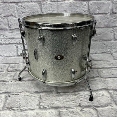 Slingerland 20 12 14 1960s Drum Kit - Silver Sparkle