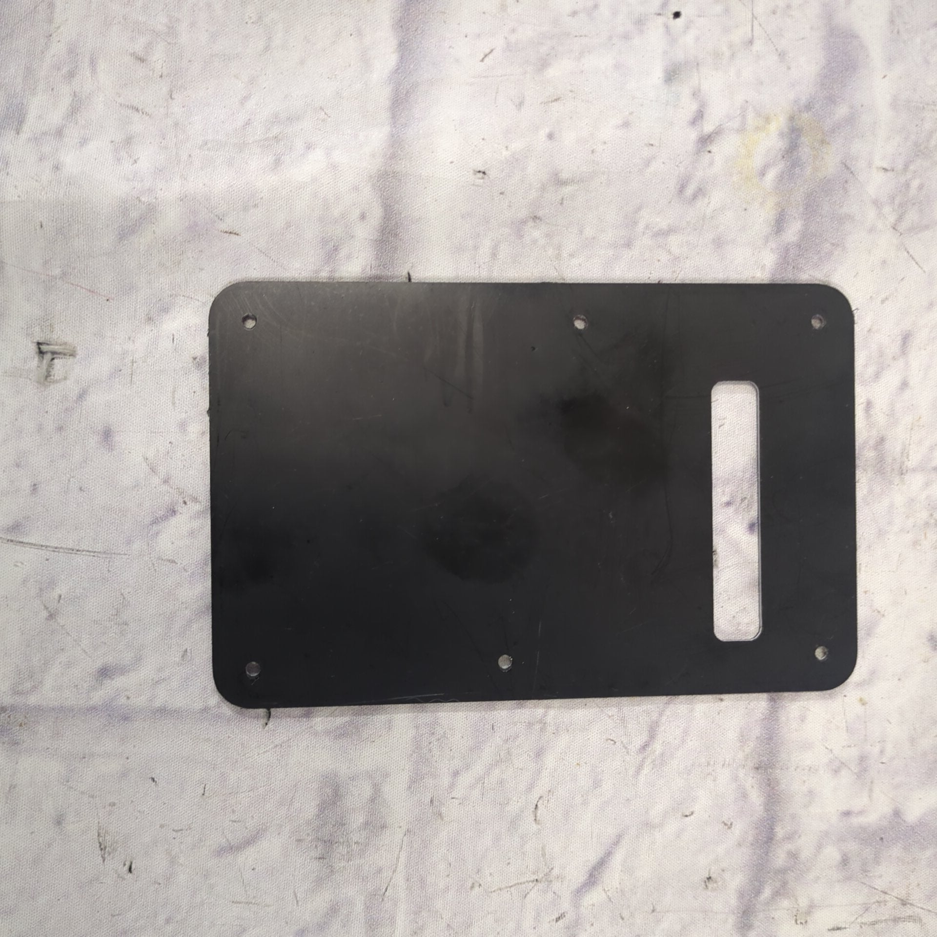 Fender Black Diamond Strat Pickguard and Cavity Cover