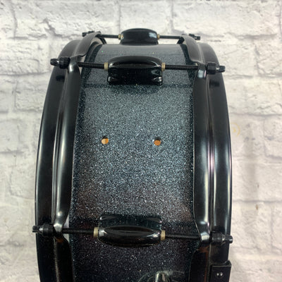 Unknown Custom Maple Snare Hematite Finish 14x6