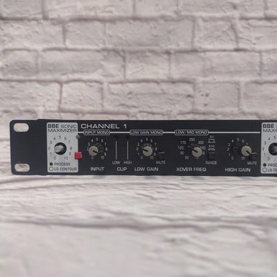 BBE Max-X3 Rack Mount Crossover