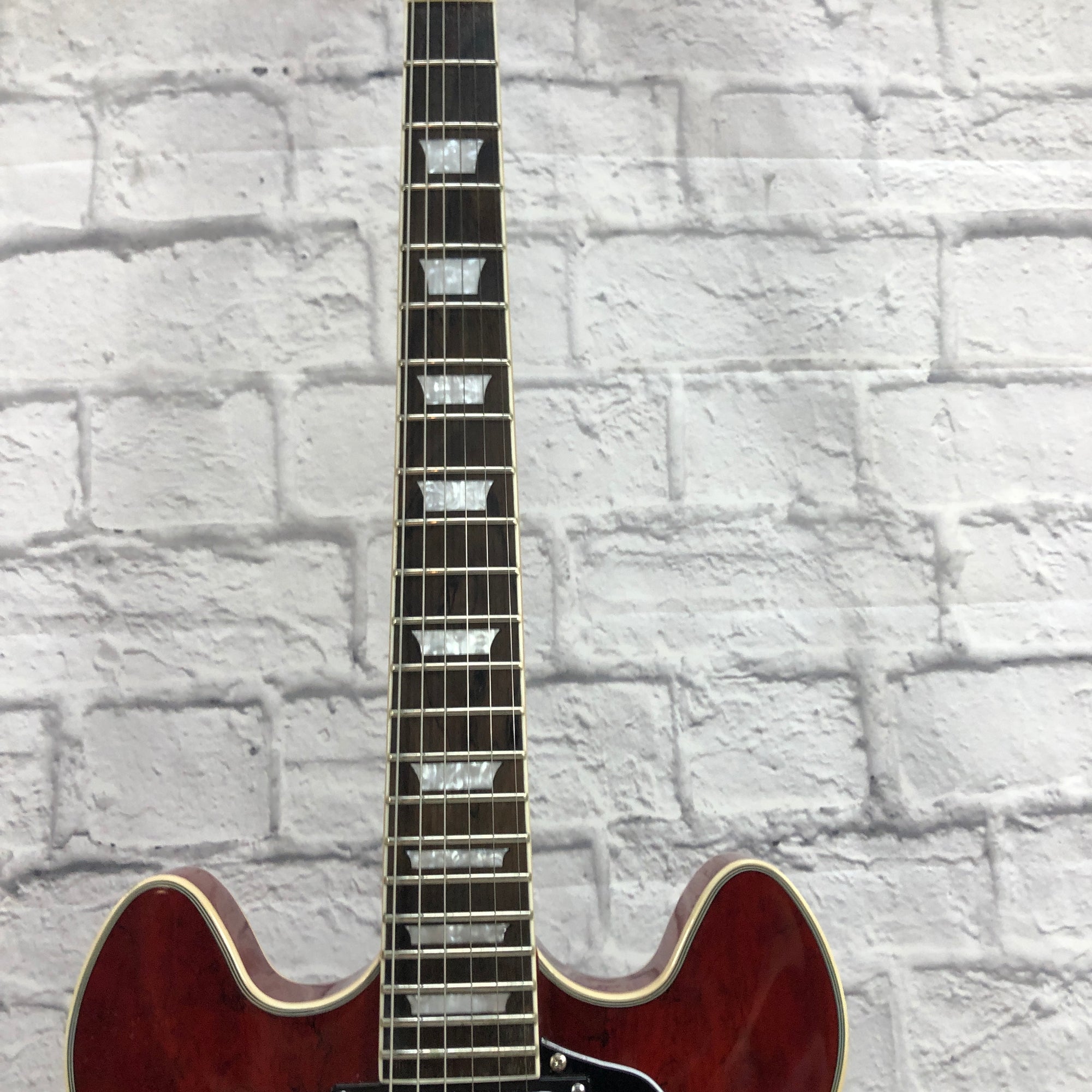 Firefly FF338 Spalted Maple Burst Semi Hollow with Mods