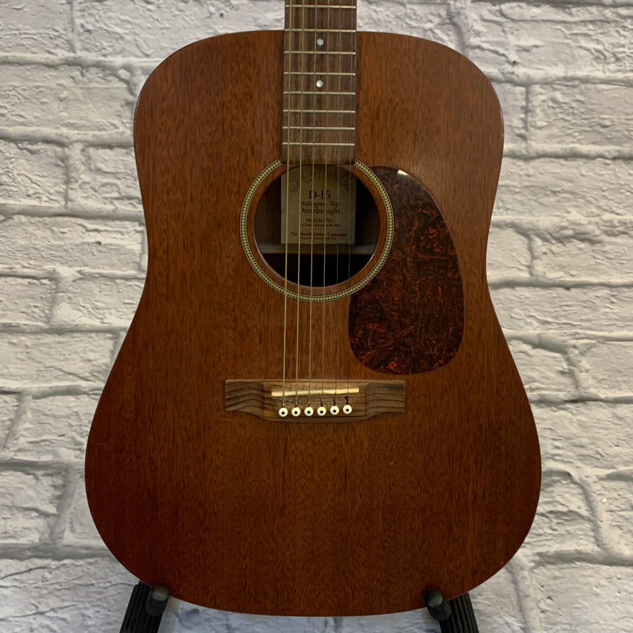 Martin D-15 Mahogany Top Dreadnought Acoustic Guitar