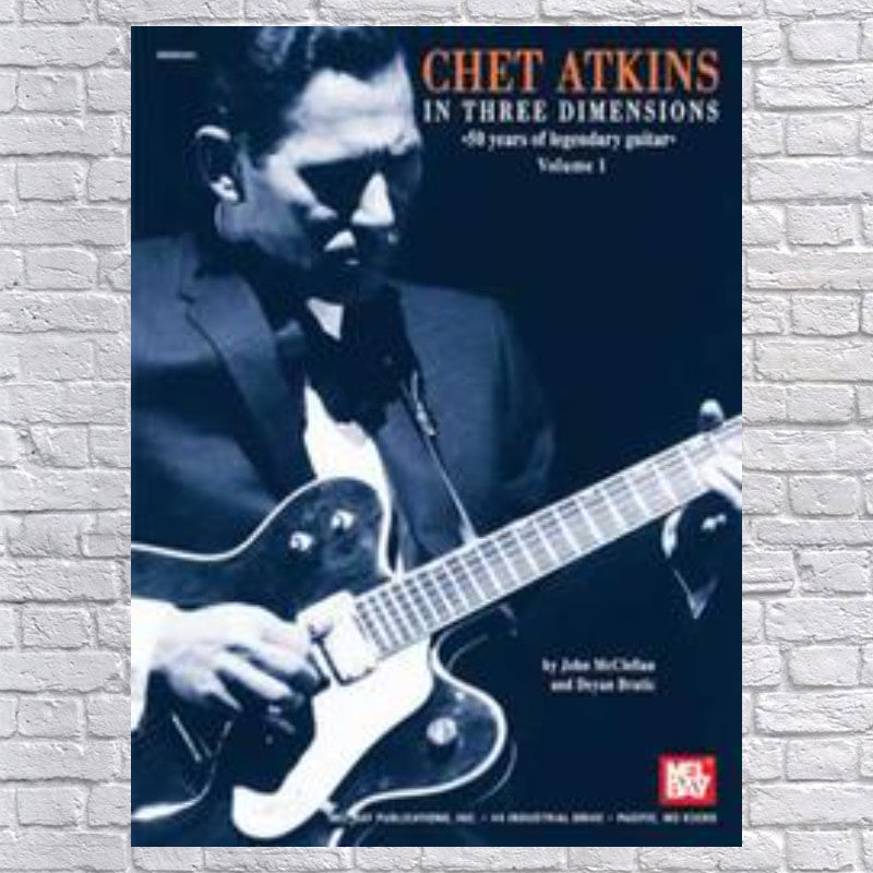 Chet Atkins In Three Dimensions - Volume 1. Guitar Sheet Music