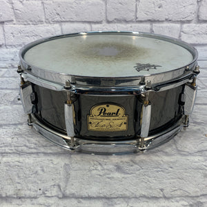 Pearl 14x5 Chad Smith Signature Series Black Nickel Plated Steel Shell