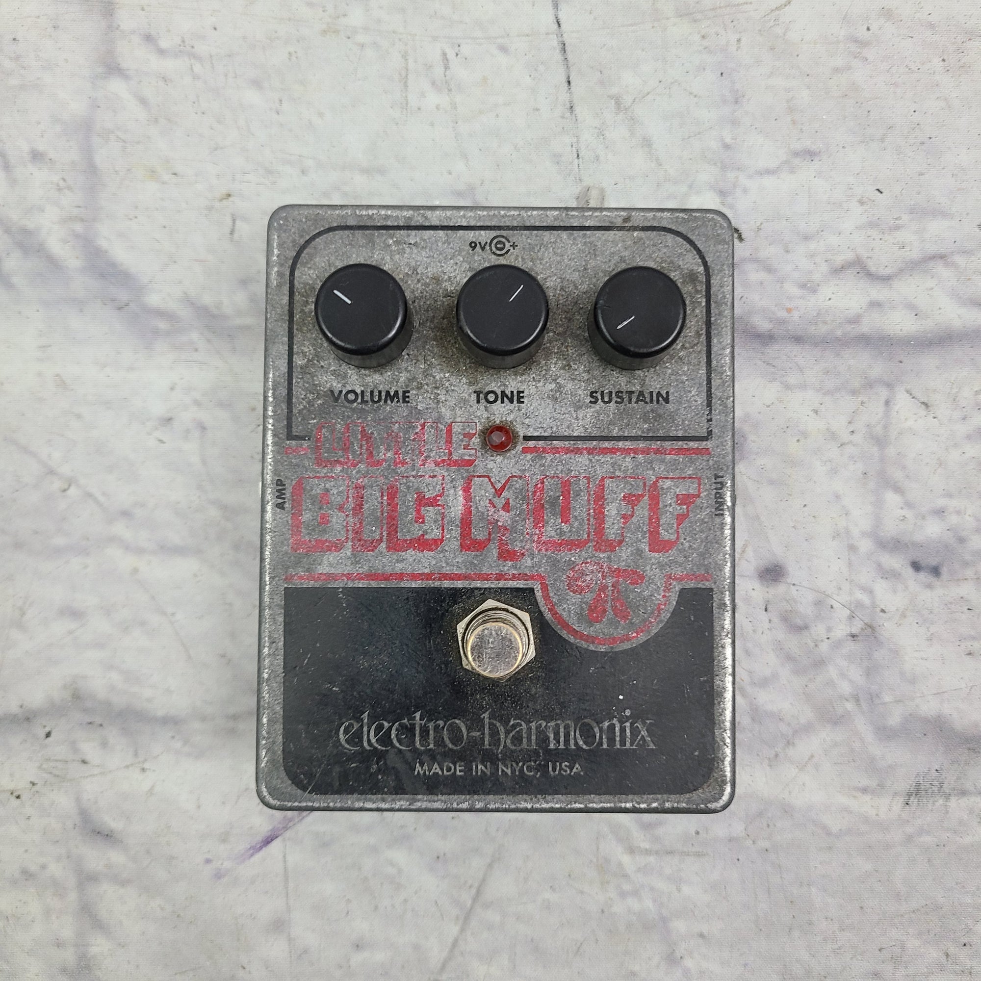little big muff pedal Electro-Harmonix Little Big Muff Fuzz Pedal