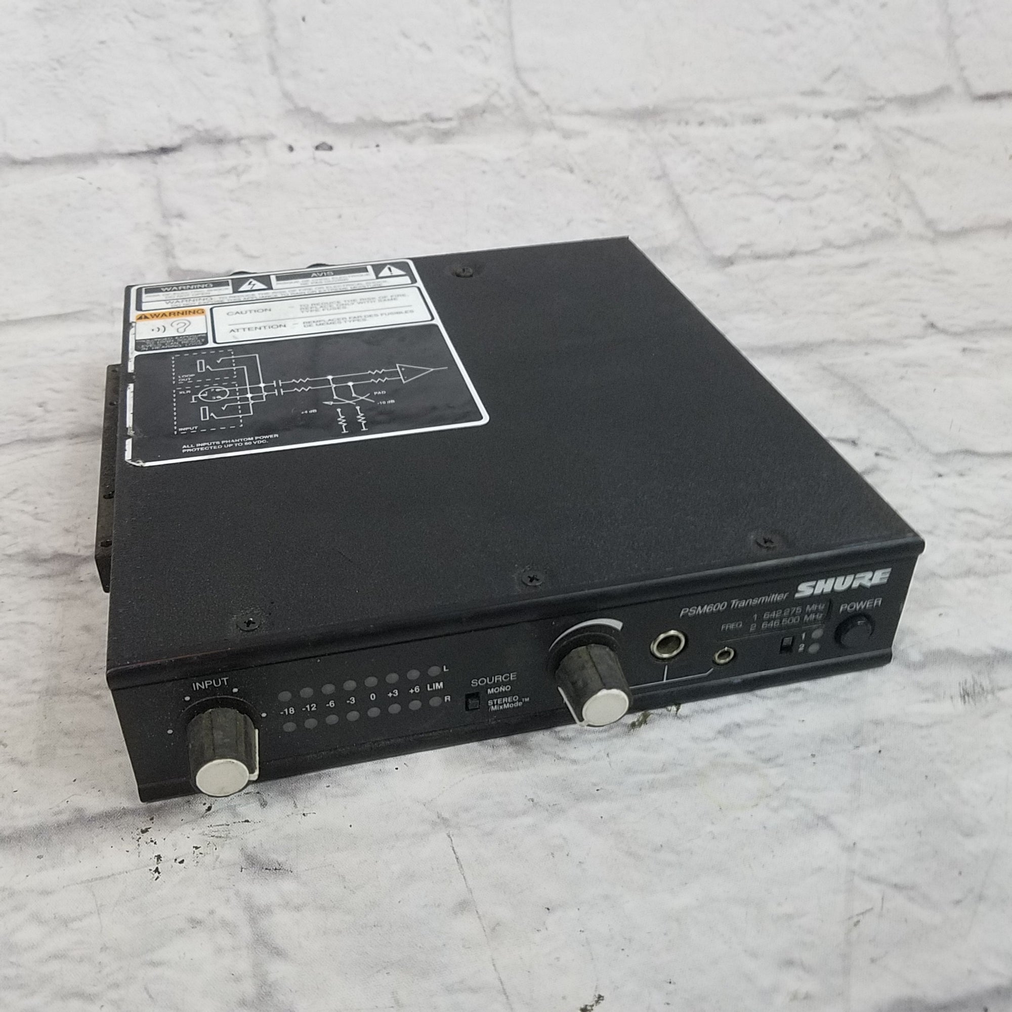Shure PSM600 Model P6T-HC Transmitter