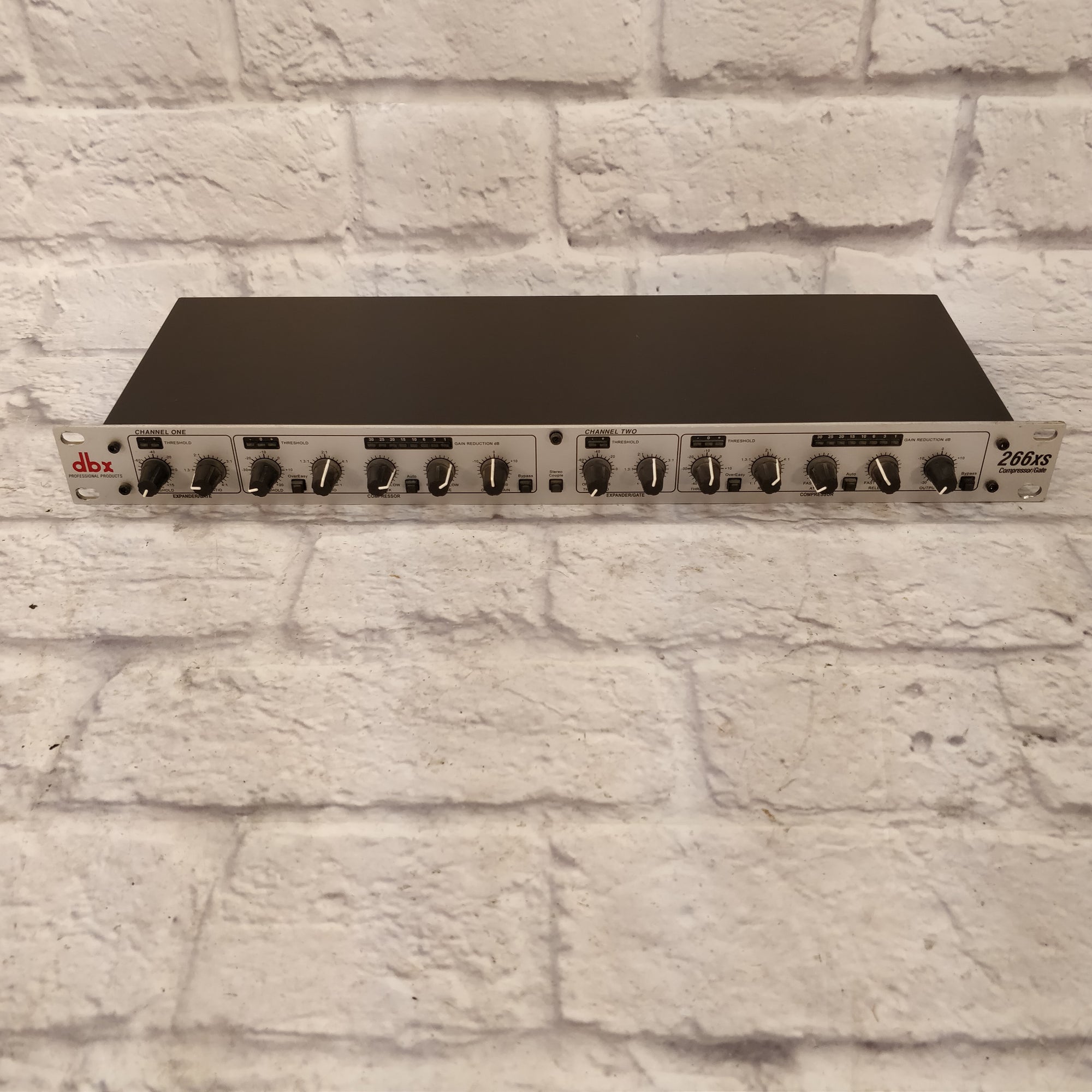 DBX 266XS Stereo Compressor Limiter & Noise Gate Dynamics Processor