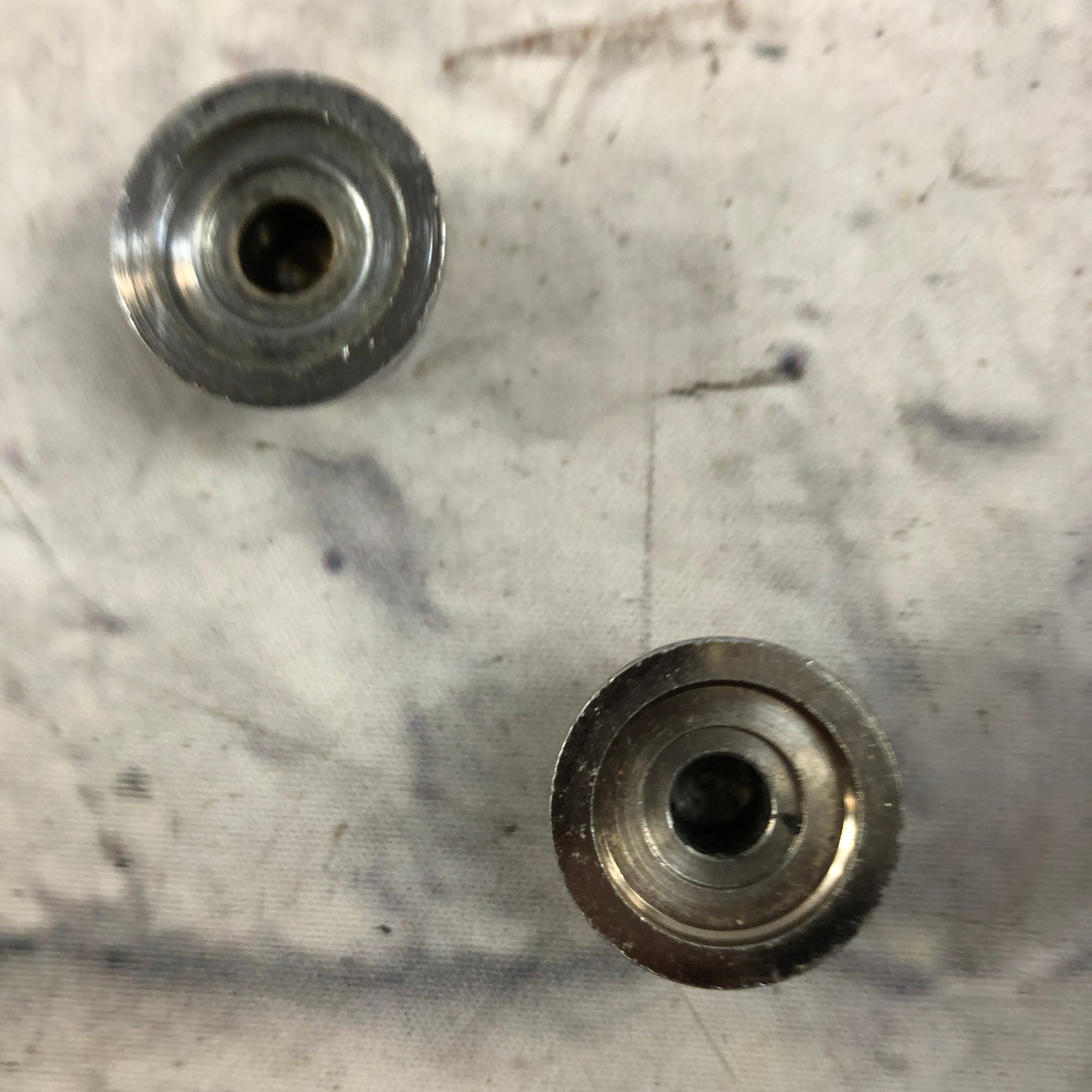 Vox Amplifier Knob Pair Vintage 1960s