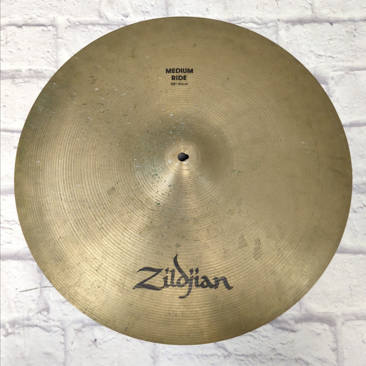 Zildjian 20 Medium Ride Cymbal Keyholed