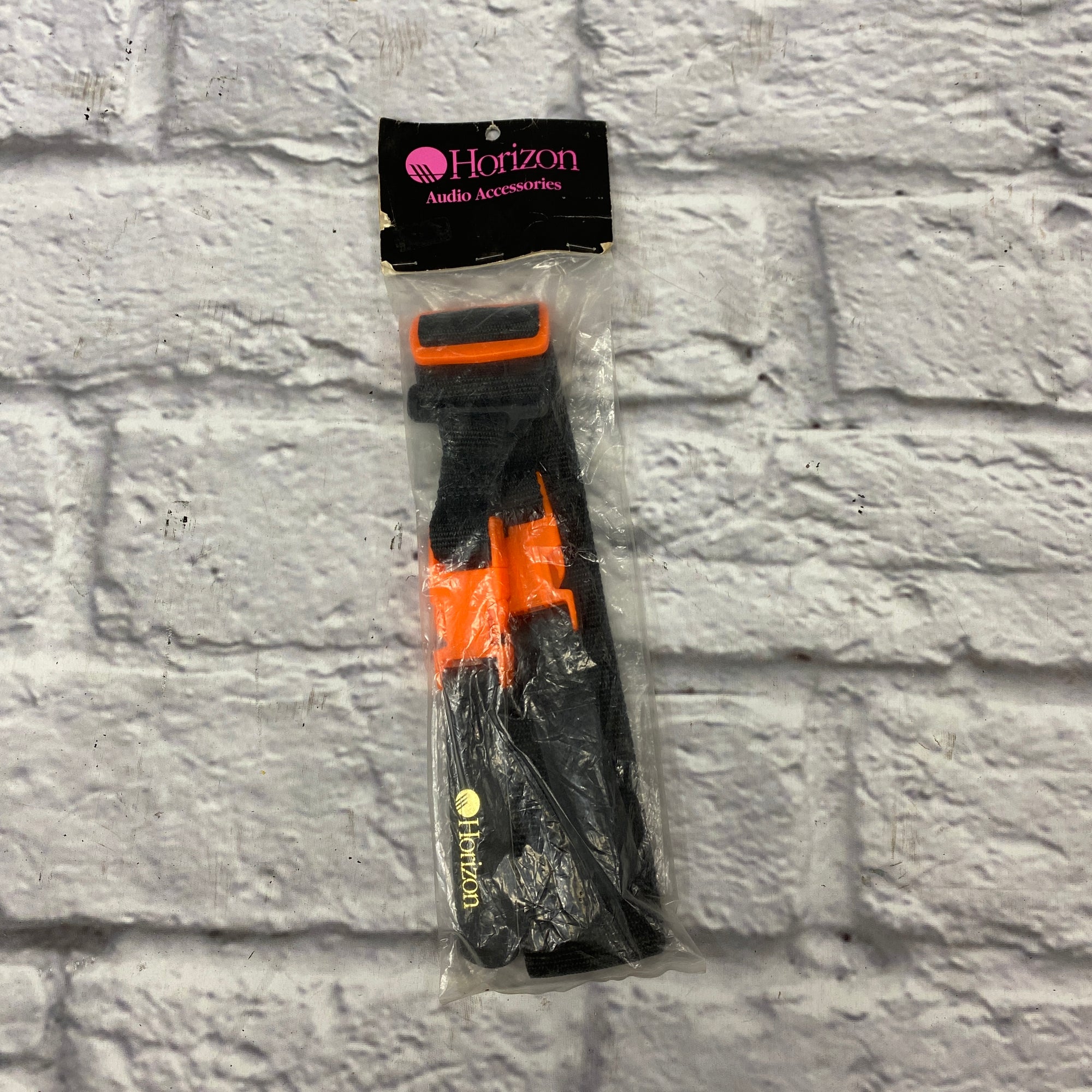 Horizon Black/Orange Guitar Strap