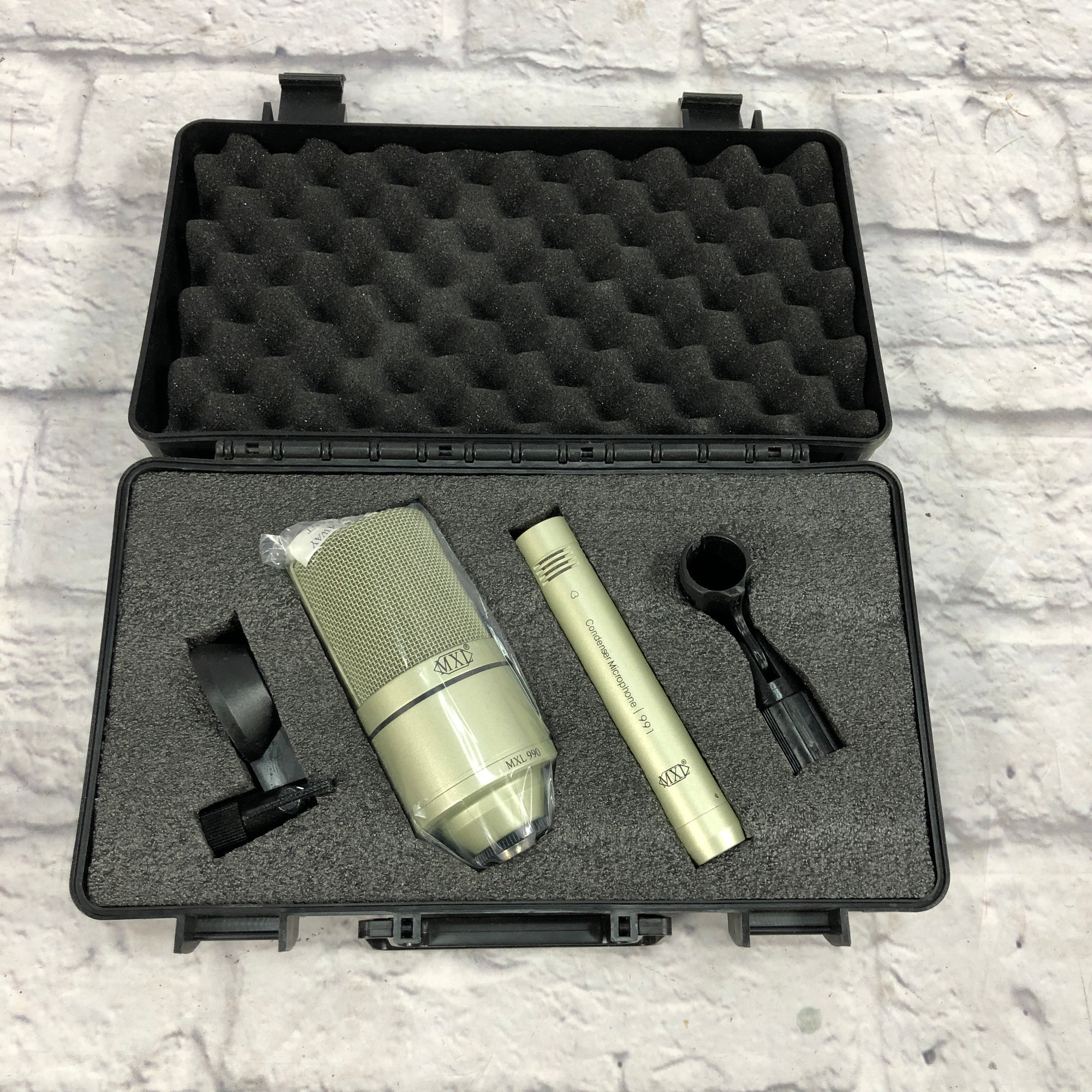 MXL 990 / 991 Condenser Microphone Set with Case