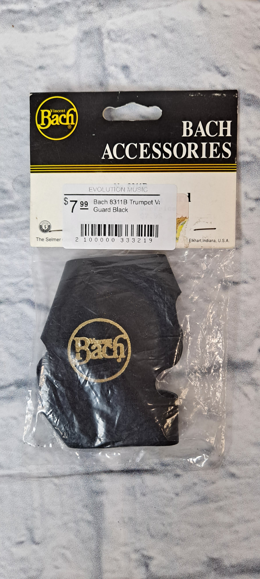 Bach 8311B Trumpet Valve Guard Black