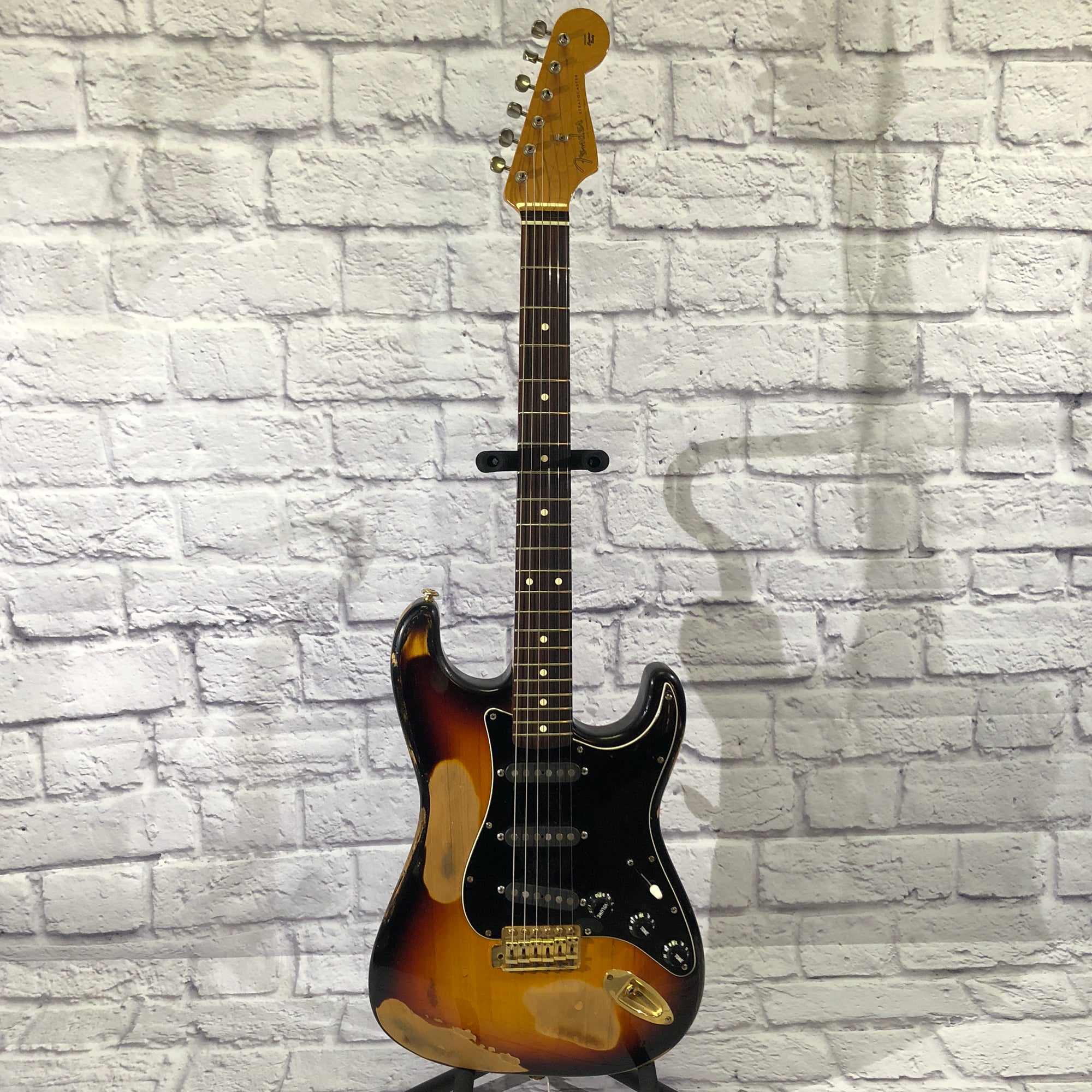 Partscaster Relic Electric Guitar SRV Rio Grande Fender