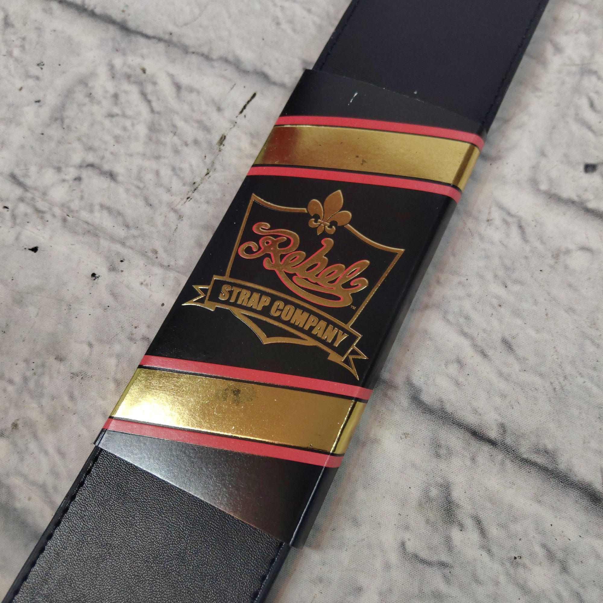 Rebel Strap Company Leather Guitar Strap