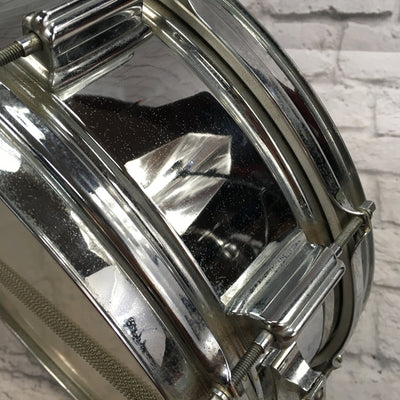 Rogers 5x14 Powertone Chrome over Brass Snare