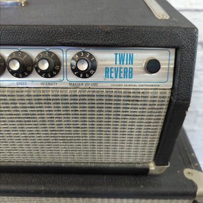 Fender 1972 Twin Reverb Amp Head Conversion