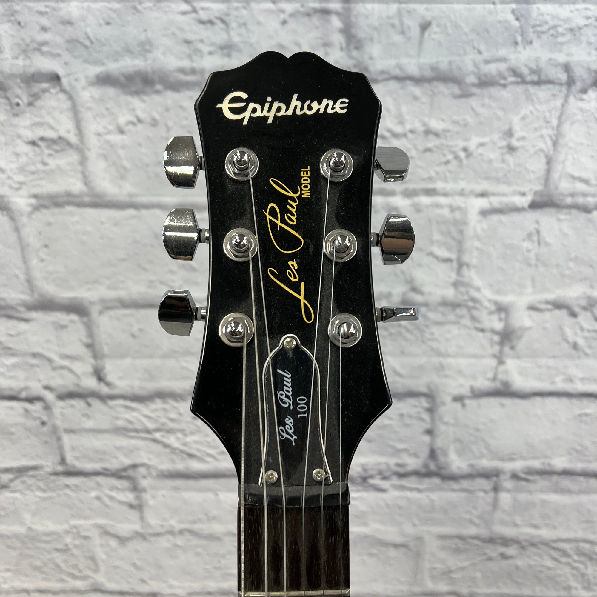 Epiphone Les Paul 100 Electric Guitar - Black - Evolution Music