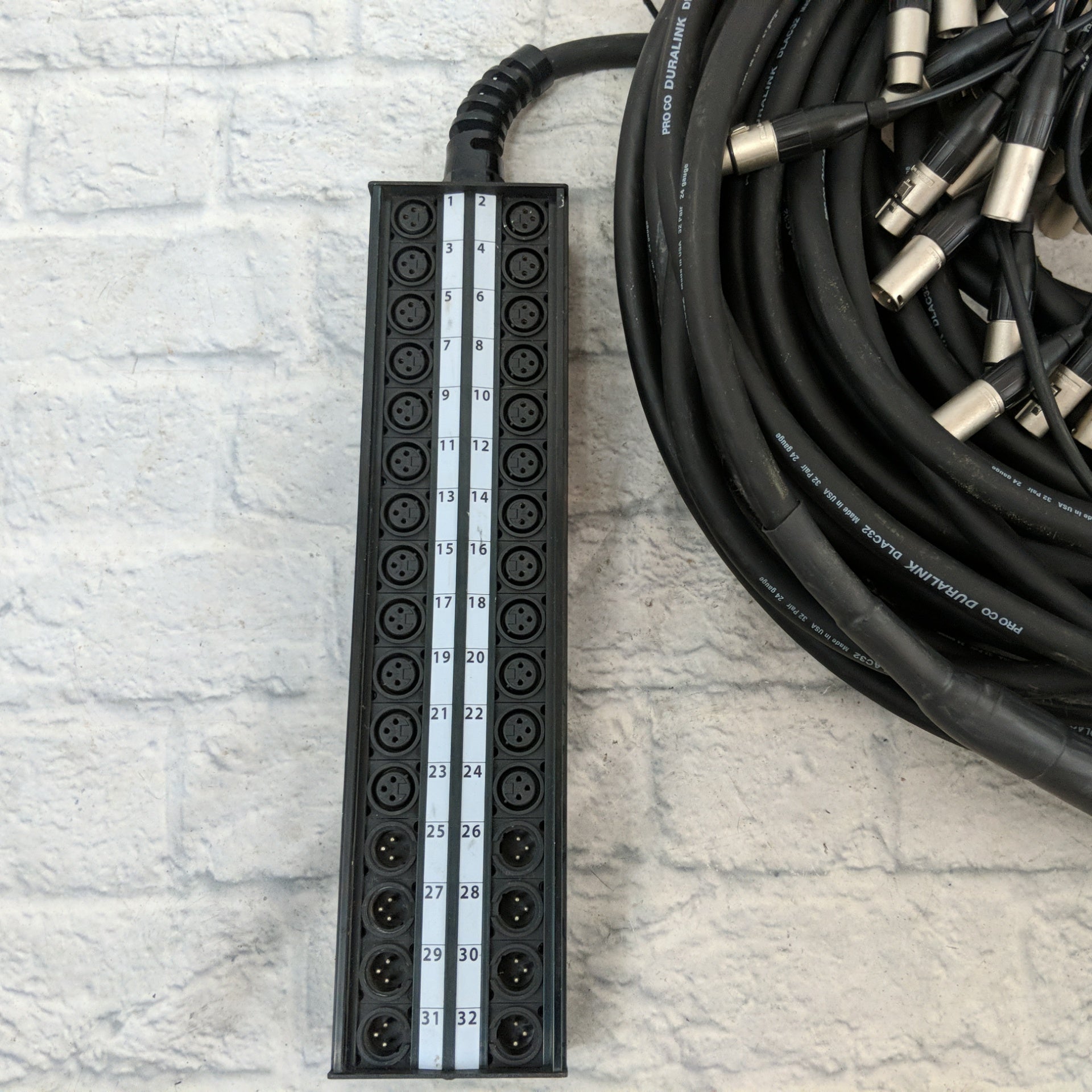 ProCo SMA2408FBX-150 StageMaster 24x8 Stage Snake with XLR Returns - 150ft
