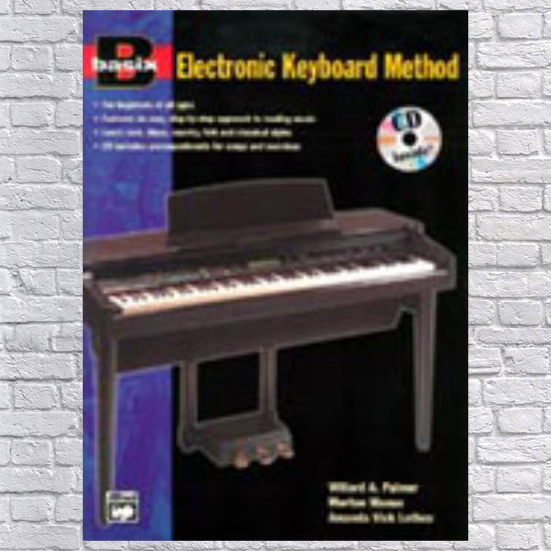 Alfred Basix- Electronic Keyboard Method - Music Book and CD