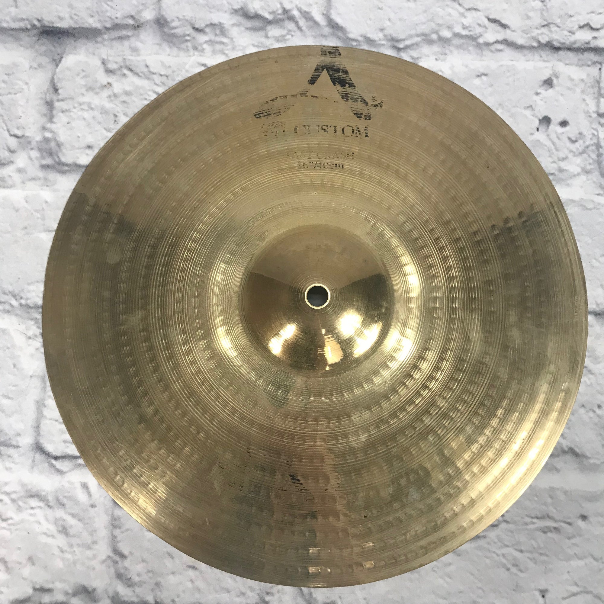 Zildjian A Custom Crash Cymbal Cut Down