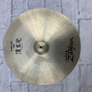 Zildjian China Boy Low CUT Crash Cymbal AS IS