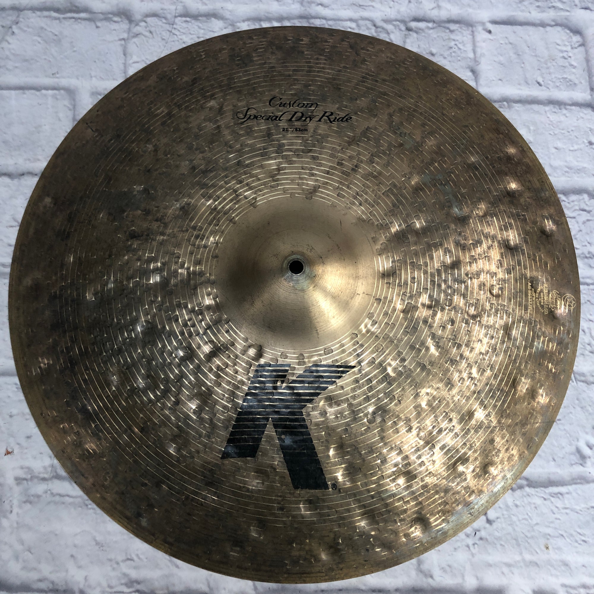 Zildjian K Custom Dry 21 Ride Cymbal