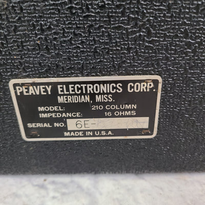 Peavey 210 Speaker Column Unloaded