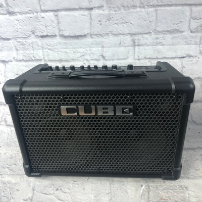 Roland Cube Street Battery Powered Guitar Amp WITH EXTRAS