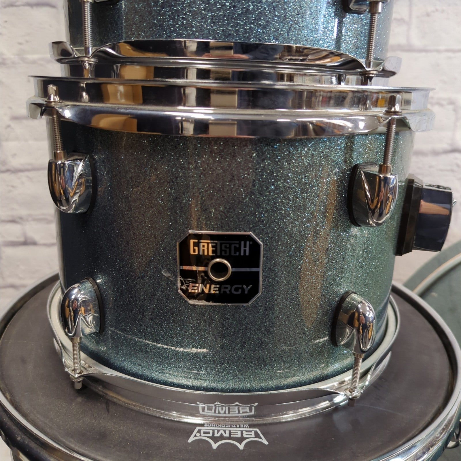 Gretsch Energy 4pc Blue Sparkle Drum Kit