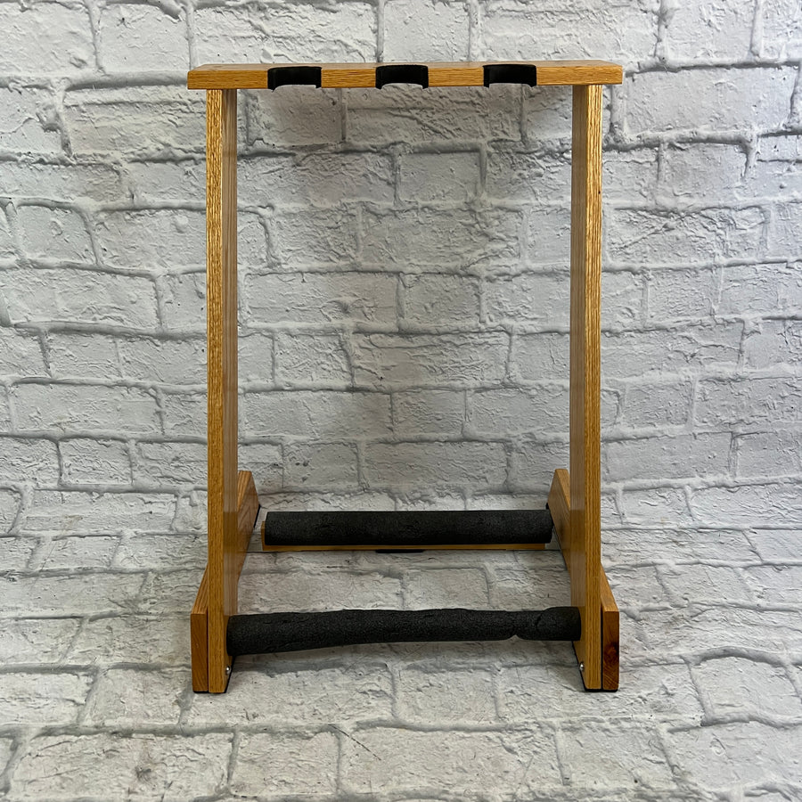Wooden 3 Three Space Guitar Stand