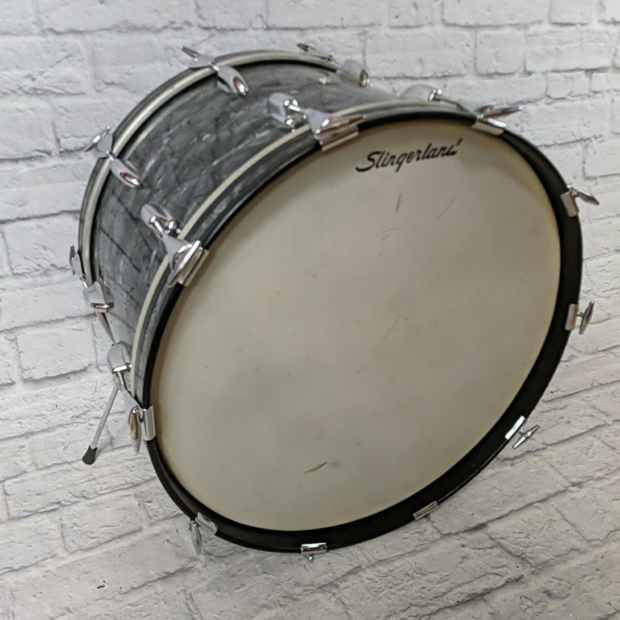 Slingerland 22 x 14 Black Oyster Bass Drum