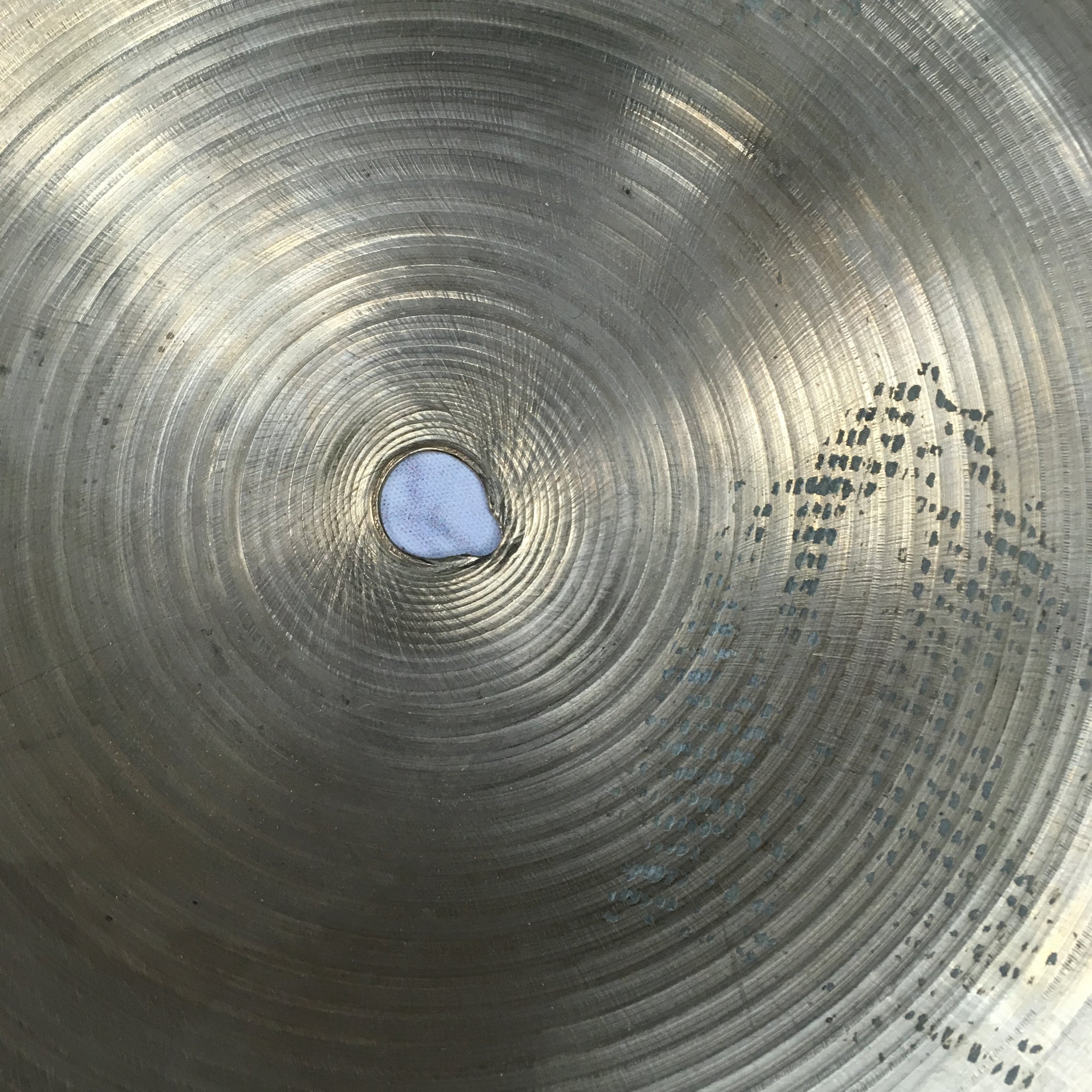 Vintage Zildjian 20 Ride Cymbal Keyholed