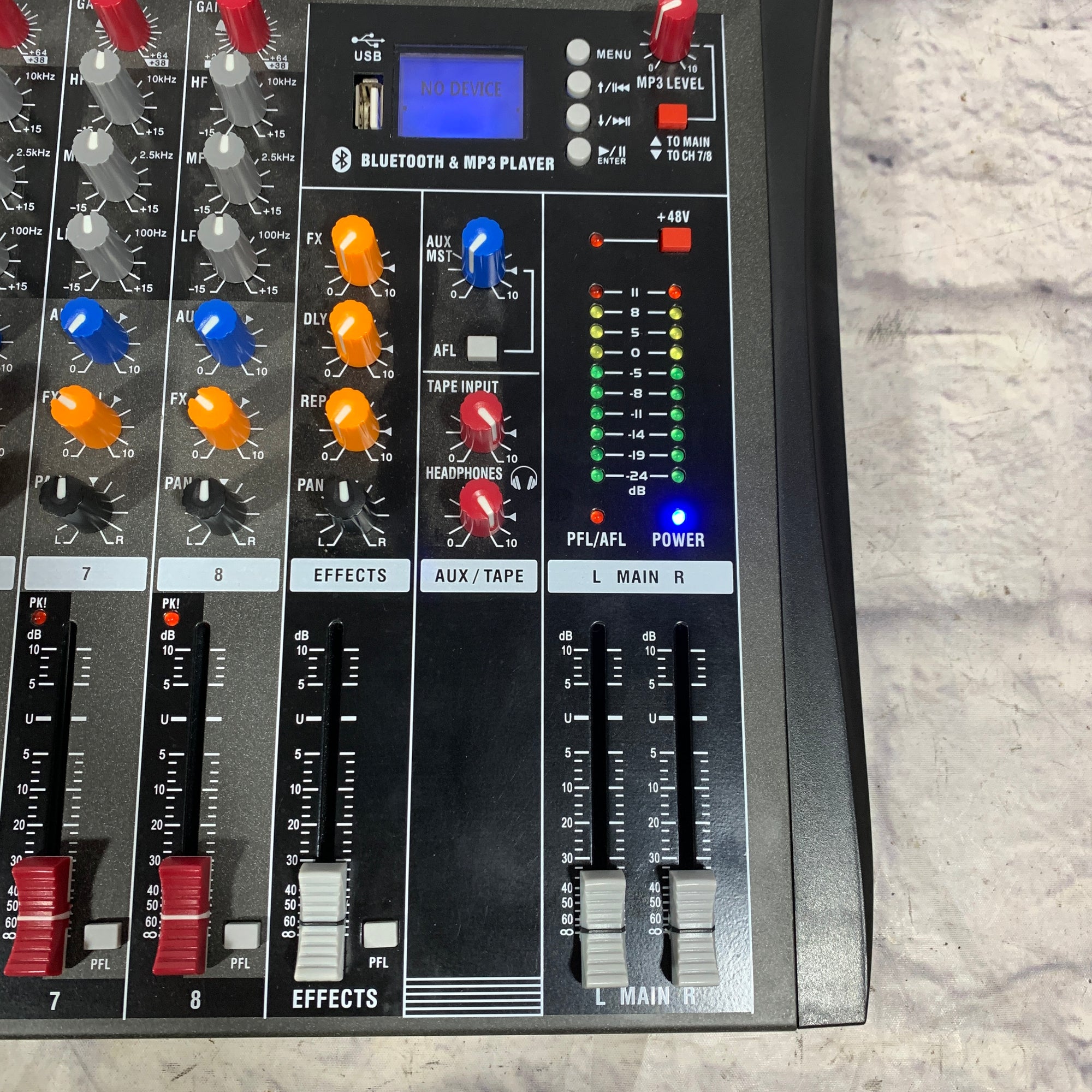 Depusheng DX8 8-Channel Bluetooth Mixer - Evolution Music