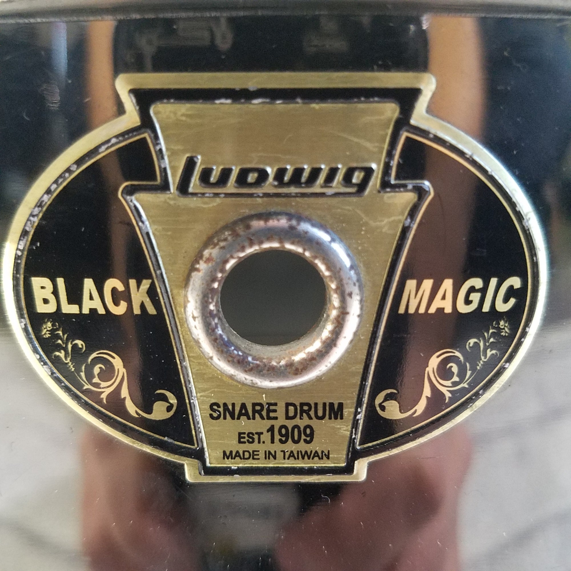 Ludwig Black Magic 6.5 14 Snare Drum