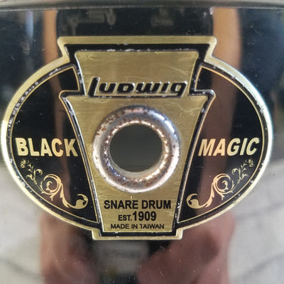 Ludwig Black Magic 6.5 14 Snare Drum