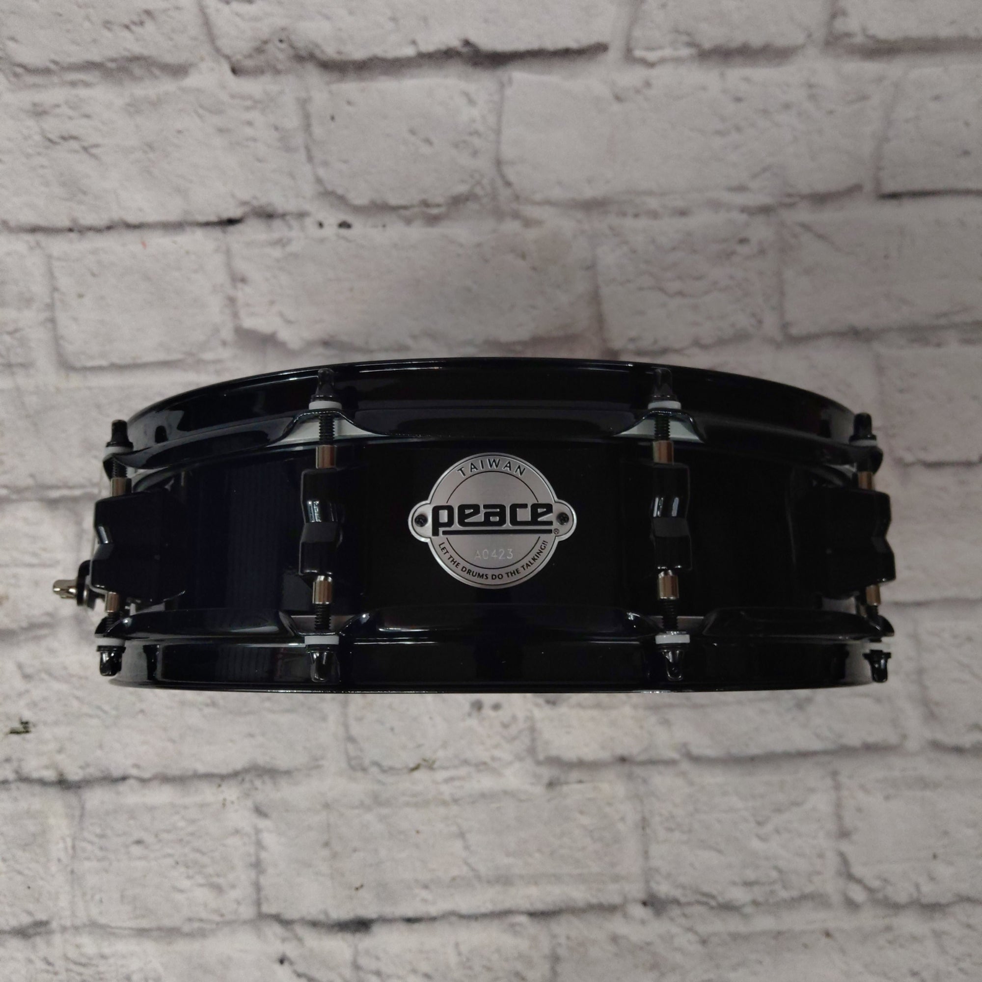 Peace 13" Black Piccolo Snare