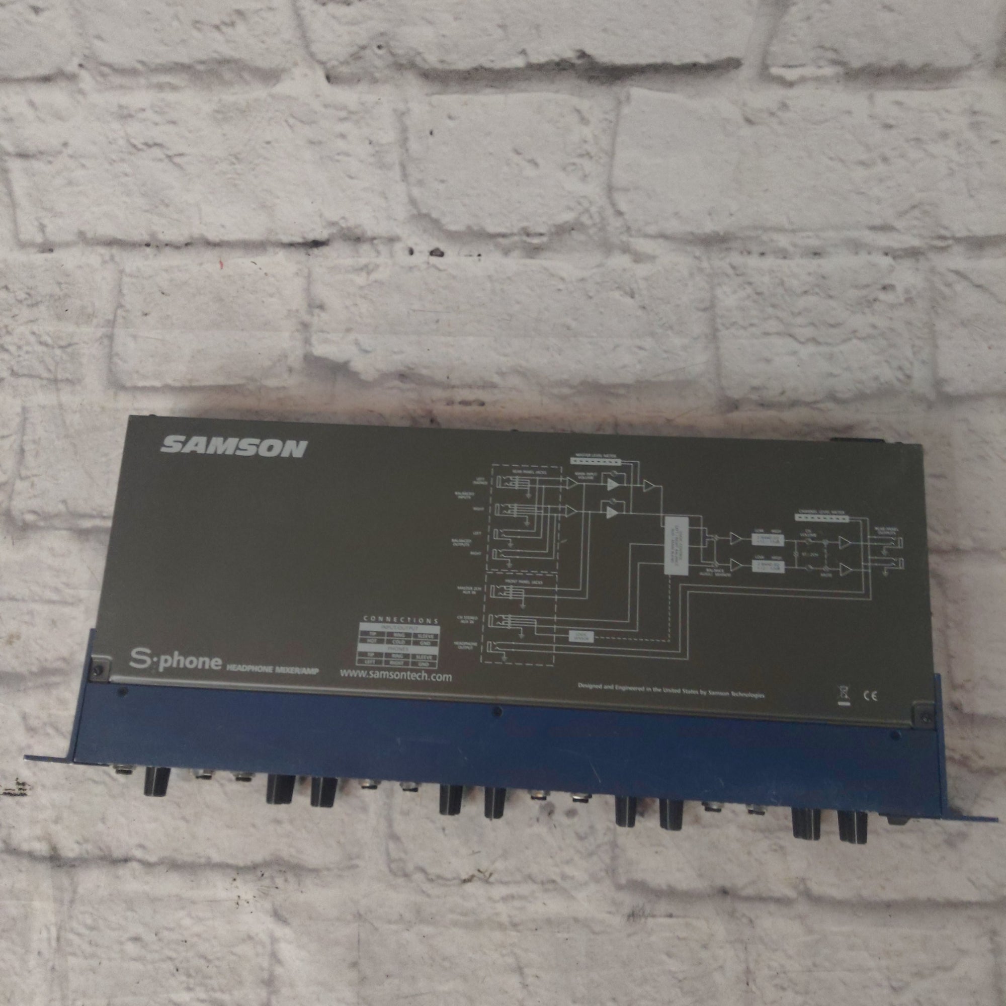 Samson S-Phone S Class Headphone Mixer / Amp