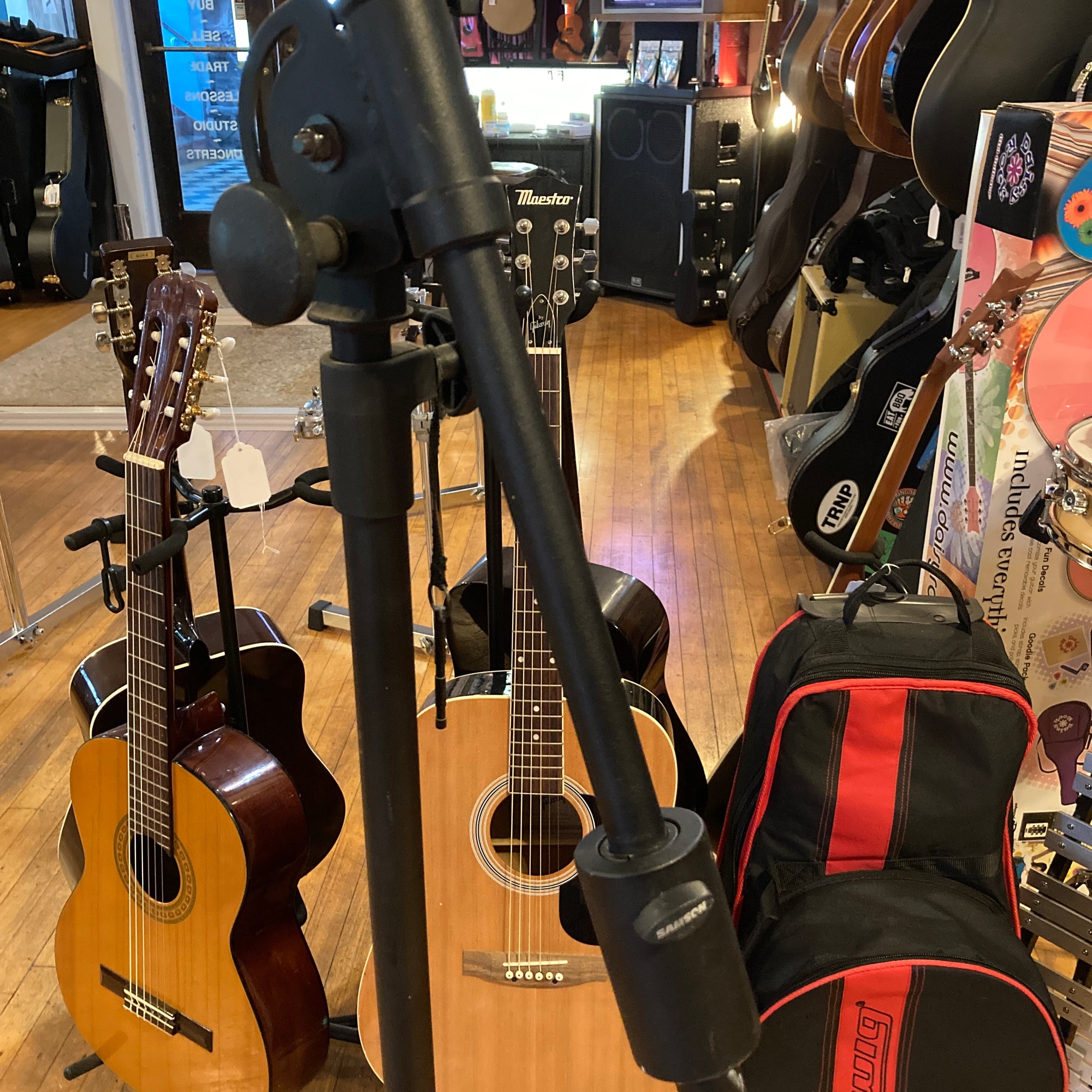 Samson Weighted Overhead Microphone Boom Stand