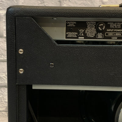 Fender 1965 Deluxe Reverb Reissue w/Foot switch and Slip Cover