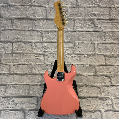 Harmony Short Scale Project Guitar Pink