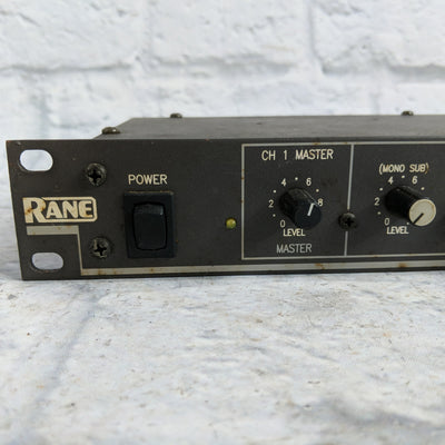 Rane AC22 Active Crossover With 1/4" Ins and Outs