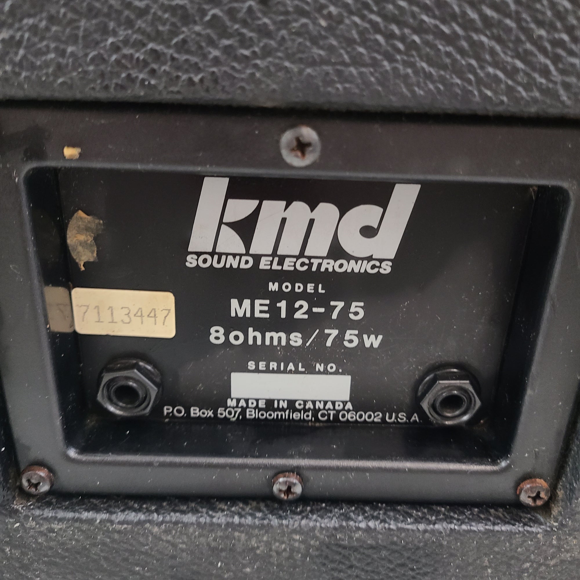 KMD ME 1275 Wedge Stage Speaker