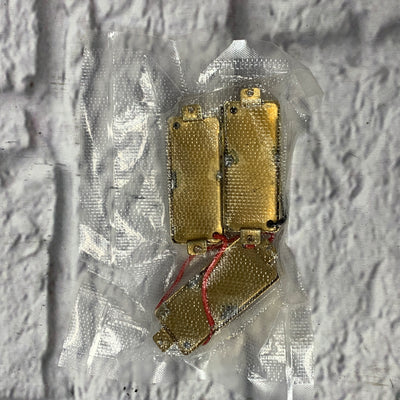 Mini Bass Humbucker Set Gold