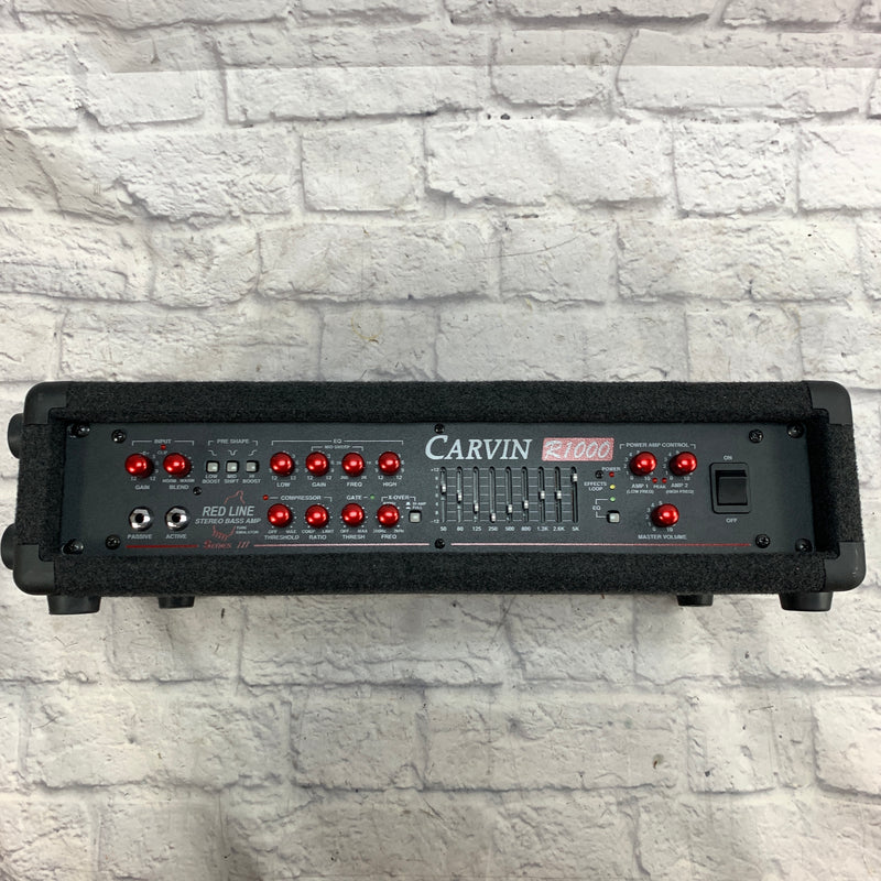 Carvin R 1000 Carvin R1000 Bass Amplifier Head - Evolution Music