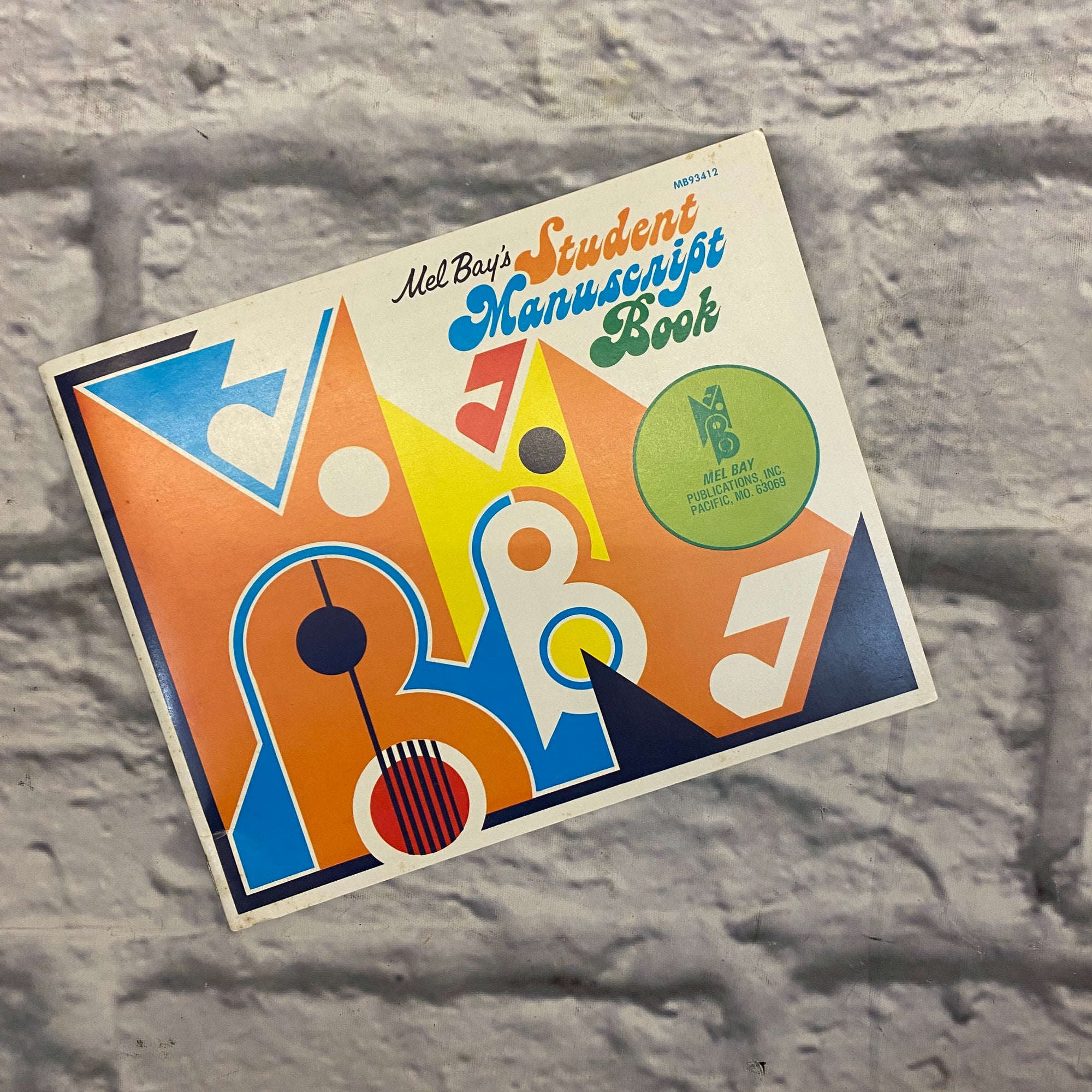 Mel Bay Student Manuscript Book