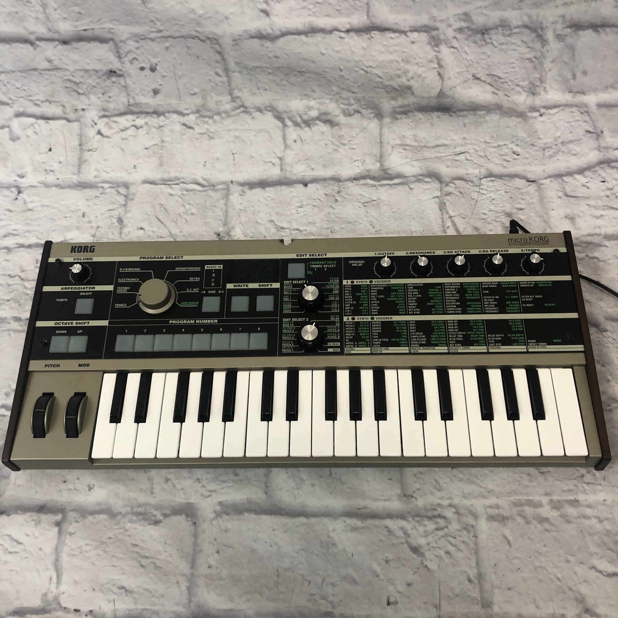 Korg Micro Korg Synthesizer Analog Synth